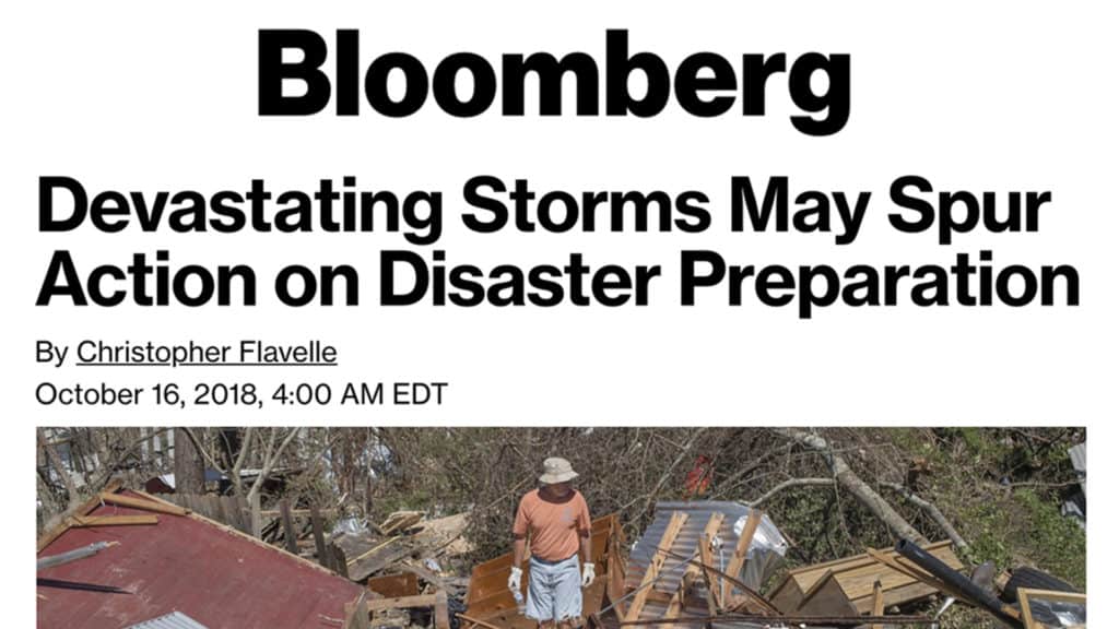 Devastating Storms May Spur Action on Disaster Preparation