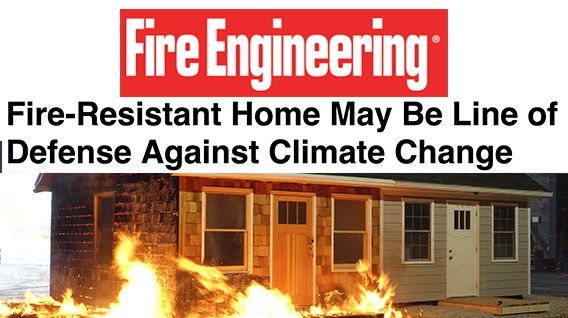 It is impossible to build a fully fireproof home, but researchers are now focused on making homes at least fire resistant.