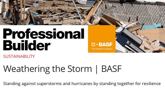 Far-reaching extreme weather and stronger storms also brings about another reason to get behind the call to build with resilience in mind: billions of dollars in damages.…it's imperative for architects, home builders and construction materials manufacturers to come together and proactively build and retrofit homes that can stand up to extreme weather.