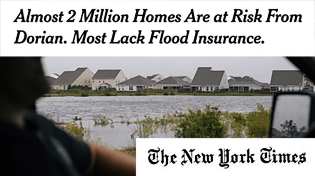 Roy Wright talks insurance with the New York Times