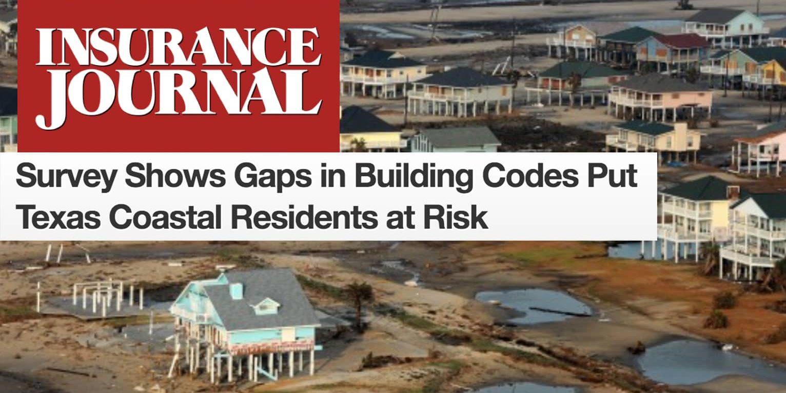 Survey Shows Gaps in Building Codes Put Texas Coastal Residents at Risk