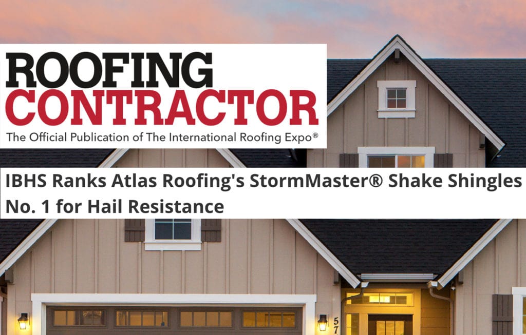 IBHS's hail impact resistant roof ratings outline the choice consumers can make to improve performance.