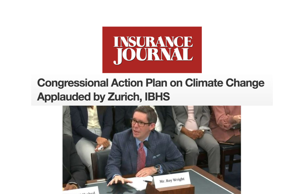 IBHS supports strengthening homes in the face of climate change.