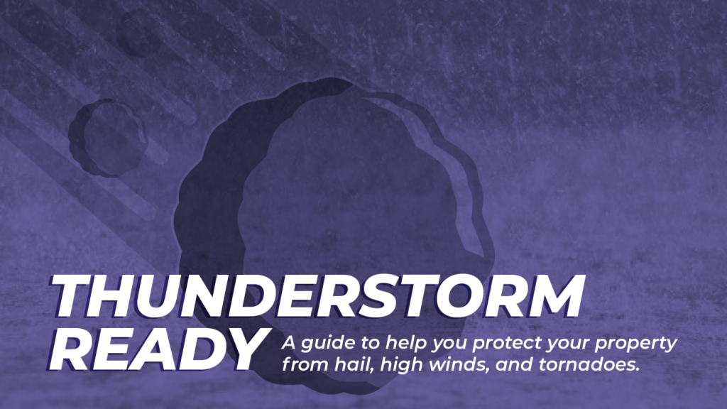 Whether you are building a new home, remodeling, or preparing for the season, IBHS has science-backed tips to help homeowners. Be thunderstorm ready and prepare for severe thunderstorms―including hail and high winds around tornadoes.

This guide is on our DISASTERSAFETY.org site.